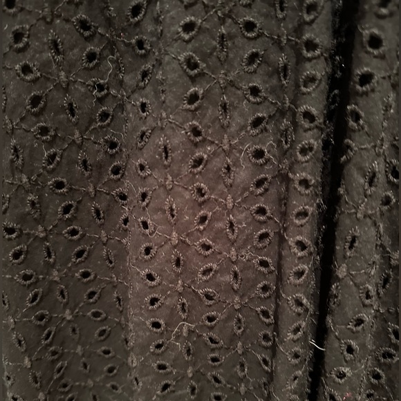 Black GAP Eyelet MIDI Dress - Picture 5 of 5